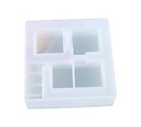 Plant Flower Pot Epoxy Resin Mold Holder Planter Vase Flowerpot Silicone Casting Tools Molds for Resin