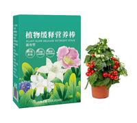 Plant Food Spikes | 18X Fertilizer Sticks Plant Food Spikes - Slow Release Plant Fertilizer Spikes, Houseplant Fertilizer for Foliage Houseplants