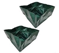 Plant For growing Bags 2 Pack 4 Grid and 6 Grid Solutions for Vegetables and Potatoes with Efficient Moisture Control (A)