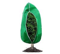 Plant Frost Protection Cover, Reusable Winter Shield with Zipper Drawstring, Breathable Fabric for Potted Plants, Palms, Olive Trees, and Shrubs