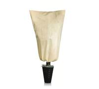Plant Frost Protection Cover, Reusable Winter Shield with Zipper Drawstring, Breathable Fabric for Potted Plants, Palms, Olive Trees, and Shrubs