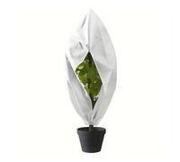Plant Frost Protection Cover, Reusable Winter Shield with Zipper Drawstring, Breathable Fabric for Potted Plants, Palms, Olive Trees, and Shrubs