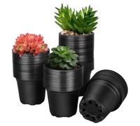 Plant Galy Pots | Starter Plant Pots: 100 Round Drainage Opening Holes for Root Control for Balcony Garden Greenhouse Carrots, Various Inserts