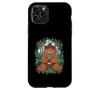 Plant Garden Stillness Happy Bear Flowers Jungle Case for iPhone 11 Pro