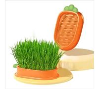 Plant Germination Tray, Cat Grass Nurture Tray, Cat Grass Seed Starter Tray Cat Grass Seeder Grow Kit, Soilless Cat Grass Germination Tray
