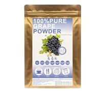 Plant Gift 100% Pure Grape Powder 葡萄粉, Freeze-Dried 100g/3.25oz