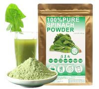 Plant Gift 100% Pure Spinach Powder 菠菜粉 Natural Powder, Great Flavor for Drinks, Smoothie, Yogurt, Baking, Cookies, Cakes and Beverages, Non-GMO Powder, No Filler, No additives 100G/3.25oz