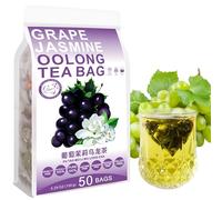 Plant Gift Grape Jasmine Oolong Tea Bag 葡萄茉莉乌龙茶 150g/5.29oz (3g*50bags)