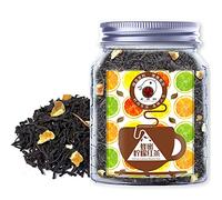 Plant Gift Honey Lemon Black Tea, Loose Leaf Orange Tangerine Fruit Black Tea, Hot & Iced Tea, Natural, Flavored, Black Tea Loose Leaf 70G/2.5oz