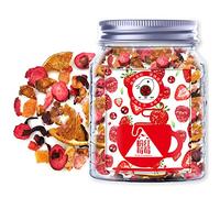 Plant Gift Pink Cranberry Herbal Tea, Loose Leaf,Non GMO, Into Iced Tea & Hot Tea 70G/2.5oz