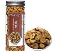 Plant Gift Scutellaria Herb Tea 黄芩茶, Caffeine-Free 100g/3.25oz | Non-GMO. No Additives. Dried Scutellaria Root, Mild Herbal Bitter Note. Great Hot.