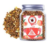 Plant Gift Sweetheart Peach Herbal Tea, Hibiscus Health tea, White Roselle, Peach, Strawberry, Apple, Orange Peel, Chrysanthemum, Loose Leaf, Into Iced Tea & Hot Tea 70G/2.5oz