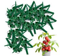 Plant Grafting Clips, Greenhouse Plant Grafting Clamp, Houseplant Support Clip for Eggplant Watermelon, Gardening Tool