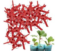 Plant Grafting Clips, Greenhouse Plant Grafting Clamp, Houseplant Support Clip for Eggplant Watermelon, Gardening Tool