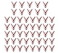Plant Grafting Clips, Plant Grafting Clips | Pack of 50 Plant Trellis Connector Clips - Mouth Connector, Climbing Support Connect for Gardener,Lo