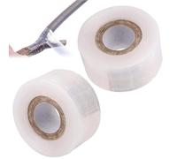 Plant Grafting Tape 2 Rolls Transparent Breathable Repair Budding Film Bands for Broken Stems of Plants for Yard, Farm, Lawn, Backyard, Nursery, Garden, beschle