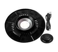 Plant Grow Lights | 3W Adjustable LED Lighting Plant Growing Lamp Rotating Base | Moss Bottle Lamp Rechargeable Indoor Garden Light for Healthy Plant Growth