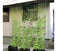 Plant Grow Netting for Climbing Plants Tomatoes Beans Peas Grapes Made from Recyclable Polyethylene for Sustainable Gardening (2.7 * 1.8m)