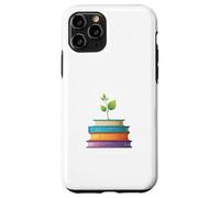Plant Growing from Books Education Illustration Case for iPhone 11 Pro