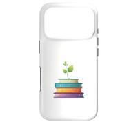 Plant Growing from Books Education Illustration Case for iPhone 17 Pro
