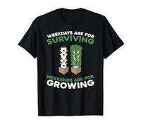 Plant Growing Hydroculture - Aquaculture Indoor Hydroponics T-Shirt