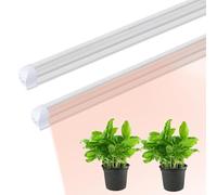 Plant Growing Lamps - 2Ft Sunlight Plant LED Growing Light | Linkable Gardening Accessories for Seedlings Flowers Vegetable Yard Apartment Office Hydroponic Systems Desk Winter