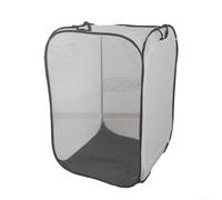 Plant growth box with portable and foldable design, made of cloth to support butterflies, insects, and plants in indoor and outdoor settings (60 * 60 * 90)