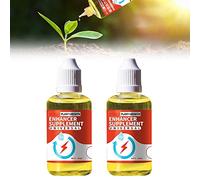 Plant Growth Enhancer Supplement,2023 Upgraded Take Root Rooting Hormone Supplement for Transplant and Rescue The Disease Seedlings Promotes Rooting,Grow New Plants from Cuttings (2pcs)