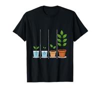 Plant Growth Stages Nature Transformation Art T-Shirt
