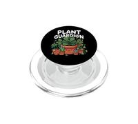 Plant Guardian Houseplant Shield Succulent Kawaii Art PopSockets PopGrip for MagSafe
