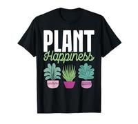 Plant Happiness Plants Houseplants Indoor Greenery T-Shirt