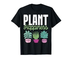 Plant Happiness Plants Houseplants Indoor Greenery T-Shirt