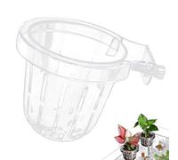 Plant Holder for Aquariums, Transparent - Plant Holder for Fish Tanks, Easy to Install Plant Stand with Suction Cup | Plant Holder for Aquariums, Hanging on the Top, Trans