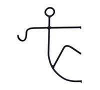 Plant Hook Bracket, Iron Wall Hanger, Outdoor Garden Mount, Balcony Railing Support, Outdoor for Patio Restaurant Home Gardening Urban Decor Enthusiasts Use 7.87x9.06 inches,