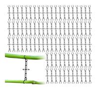 Plant Identification Labels - Roll Up Hanging Signs for Trees - Waterproof Flexible Tool for Identifying Garden Plants Fruits and Trees