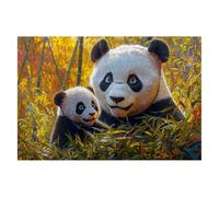 Plant Jigsaw Puzzles for Adults 5000 Piece Jigsaw Puzzles for Adults Panda 156x105cm, Classic Educational Games Decompression, Challenging Game for Families Beautiful Home Decor Gifts for Men L-13