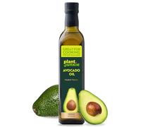 Naturally Refined Avocado Oil - Neutral Flavour, High Smoke Point Cooking Oil - Perfect for Keto and Paleo Cooking, Baking and Salad Dressing - 500ml