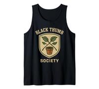 Plant Killer Humor Black Thumb Funny Botanical Chaos Tank Top