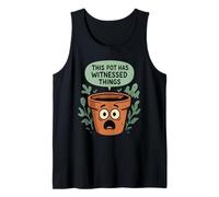 Plant Killer Humor Black Thumb Funny Botanical Chaos Tank Top