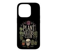 Plant Killers Club Goth Dark Botanical Lover Gift Case for iPhone 14 Pro
