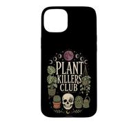 Plant Killers Club Goth Dark Botanical Lover Gift Case for iPhone 15 Plus