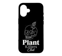 Plant Killers Club Goth Dark Botanical Lover Gift Case for iPhone 16