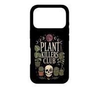 Plant Killers Club Goth Dark Botanical Lover Gift Case for iPhone 17 Pro