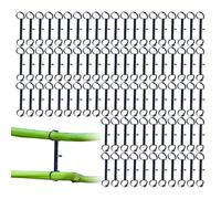 Plant Labels, 100 Pieces Plant Labels with Clip - Flexible and Waterproof Tool for Identifying Vegetables Fruit Trees Flowers and Seedlings