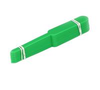 Plant Labels 100pcs Plant Labels Garden Thickened Pot Markers Nursery Flower Herb Tags Plastic Waterproof Vegetables Potted(Green)