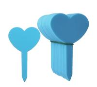 Plant Labels 100PCS Waterproof Garden Plant Labels Plastic Tags Nursery Markers Flower Pots Seedling Write Sign Mark Decor Tools for Outdoor Plants(Light Blue 4.7x8.3cm)