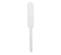 Plant Labels 100PCS Waterproof Garden Plant Labels Plastic Tags Nursery Markers Flower Pots Seedling Write Sign Mark Decor Tools for Outdoor Plants(White 1.5x12cm)