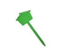 Plant Labels 30Pcs Plastic Plants Labels Garden Potted Plant Decoration Home Flower Tags Greenhouse Nursery Seedling Tray Markers(Green)