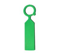 Plant Labels 500pcs Garden Planting Tag Ring Hook Tree Markers Sign Plastic Waterproof Re-Usable Hanging Label Stake(Green)