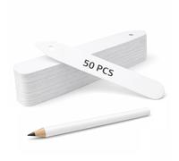 Plant Labels for Outdoor Plants 50 Pcs Waterproof Plastic Nursery Garden Plant Tags White Plant Markers for Seed, Herb, Seedling, Vegetables, Flower, Potted Plant - Concept4u